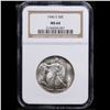 Image 2 : NGC 1946-s Walking Liberty Half Dollar 50c Graded ms64 By NGC
