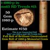 Image 1 : Shotgun Lincoln 1c roll, 1980-p 50 pcs Brandt Wrapper