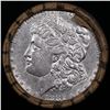 Image 2 : ***Auction Highlight***  AU/BU Slider Brinks Shotgun Morgan $1 Roll 1882 & P Ends Virtually UNC (fc)