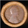 Image 2 : Mixed small cents 1c orig shotgun roll, 1917-d Wheat Cent, 1898 Indian Cent other end, Brinks Wrappe