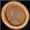 Image 2 : Mixed small cents 1c orig shotgun roll, 1916-d Wheat Cent, 1899 Indian Cent other end, Brinks Wrappe