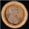 Image 2 : Mixed small cents 1c orig shotgun roll, 1917-s Wheat Cent, 1899 Indian Cent other end, Brinks Wrap