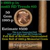 Image 1 : Shotgun Lincoln 1c roll, 1995-p 50 pcs Brandt Wrapper