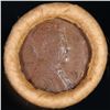 Image 2 : Mixed small cents 1c orig shotgun roll, 1917-d Wheat Cent, 1897 Indian Cent other end, Brinks Wrapp