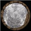 Image 3 : ***Auction Highlight***  AU/BU Slider Brinks Shotgun Morgan $1 Roll 1900 & P Ends Virtually UNC (fc)
