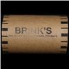 Image 4 : ***Auction Highlight***  AU/BU Slider Brinks Shotgun Morgan $1 Roll 1900 & P Ends Virtually UNC (fc)
