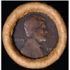 Image 2 : Mixed small cents 1c orig shotgun roll, 1917-d Wheat Cent, 1891 Indian Cent other end, Brinks Wrappe