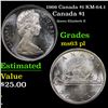 Image 1 : 1966 Canada $1 KM-64.1 Grades Select Unc PL
