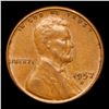 Image 2 : 1957-d Lincoln Cent Mint Error 1c Grades Choice AU/BU Slider