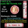 Image 1 : Shotgun Lincoln 1c roll, 1977-d 50 pcs Wrapper