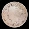 Image 2 : 1883 n/c Liberty Nickel 5c Grades f, fine