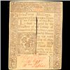 Image 2 : Colonial Currency Connecticut May 10, 1775 Fr-CT182 40s 40 Shillings Printed By T. Green Slash Cance
