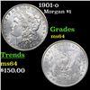 Image 1 : 1901-o Morgan Dollar $1 Grades Choice Unc