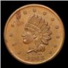 Image 2 : 1863 New York Civil War Token 1c Grades Select+ Unc BN