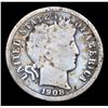 Image 2 : 1908-s Barber Dime 10c Grades g+