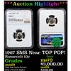 Image 1 : ***Auction Highlight*** NGC 1967 SMS Roosevelt Dime Near TOP POP! 10c Graded ms69 By NGC (fc)