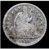 Image 2 : 1839-p Seated Liberty Half Dime 1/2 10c Grades vg+
