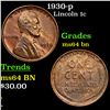 Image 1 : 1930-p Lincoln Cent 1c Grades Choice Unc BN