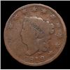 Image 2 : 1819/8 Coronet Head Large Cent 1c Grades vg, very good