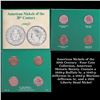 Image 1 : American Nickels of the 20th Century - Four Coin Collection, American Historic Society. Contain a 19
