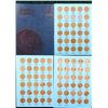 Image 1 : Complete Lincoln 1c Whitman folder #2, 1941-1975, 90 coins including an extra 1979-p and 1958-d.