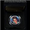 Image 1 : 2002 Elvis Presley 25th Anniversary Memorial Coin - Colorized Tennessee Quarter Washington Quarter 2