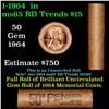 Image 1 : Shotgun Lincoln 1c roll, 1964-p 50 pcs Brandt Wrapper