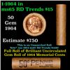 Image 1 : Shotgun Lincoln 1c roll, 1964-p 50 pcs Brandt Wrapper