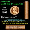 Image 1 : Shotgun Lincoln 1c roll, 1967-p 50 pcs Brandt Wrapper