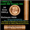 Image 1 : Shotgun Lincoln 1c roll, 1969-p 50 pcs Brandt Wrapper
