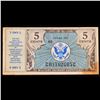 Image 2 : Military Payment Certificate (MPC) Series 472 5c Grades vf+