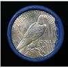 Image 3 : ***Auction Highlight*** AU/BU Slider Chemical Bank Shotgun Peace $1 Roll 1924 & P Ends Virtually UNC