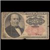 Image 2 : 1870's US Fractional Currency 25c Fifth Issue Fr-1308 Long Key Robert Walker Secretary of the Treasu