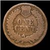 Image 3 : 1862 Indian Cent 1c Grades vg details