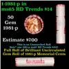 Image 1 : Shotgun Lincoln 1c roll, 1981-p 50 pcs Wrapper.