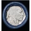 Image 2 : Buffalo Nickel Shotgun Roll in Old Bank Style 'Bell Telephone'  Wrapper 1920 & D Mint Ends.