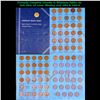 Image 1 : Virtually Complete Lincoln 1c Whitman folder #2, 1941-1964, 63 coins. Missing only 1965 & 1965-d