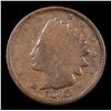 Image 2 : 1863 Not One Cent Civil War Token 1c Grades vf details