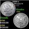 Image 1 : 1896-s Morgan Dollar $1 Grades vf++