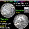 Image 1 : ***Auction Highlight*** 1828 Capped Bust Half Dollar O-109 R3 50c Graded ms63 By SEGS (fc)