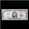 Image 2 : 1963 $5 Red Seal United States Note Grades vf, very fine