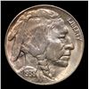 Image 2 : 1938-d Buffalo Nickel 5c Grades Choice Unc