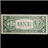 Image 3 : **Star Note** 1935F $1 Blue Seal Silver Certificate Grades vf+