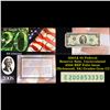 Image 1 : 2003A $2 Federal Reserve Note, Uncirculated 2008 BEP Folio Issue (Richmond, VA) Grades Gem CU