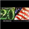 Image 2 : 2003A $2 Federal Reserve Note, Uncirculated 2008 BEP Folio Issue (Richmond, VA) Grades Gem CU