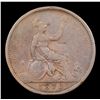 Image 3 : 1873 Britain 1 Penny 1p KM-749.2 Grades f, fine