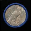 Image 3 : ***Auction Highlight*** AU/BU Slider Chemical Bank Shotgun Peace $1 Roll 1925 & P Ends Virtually UNC