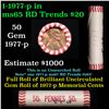 Image 1 : Shotgun Lincoln 1c roll, 1977-d 50 pcs Wrapper.