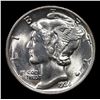 Image 2 : 1936-p Mercury Dime 10c Grades Choice+ Unc