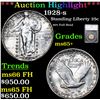 Image 1 : ***Auction Highlight*** 1928-s Standing Liberty Quarter 25c Graded ms65+ FH By SEGS (fc)
